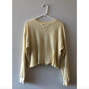 Yellow Brandy Melville Long Sleeve